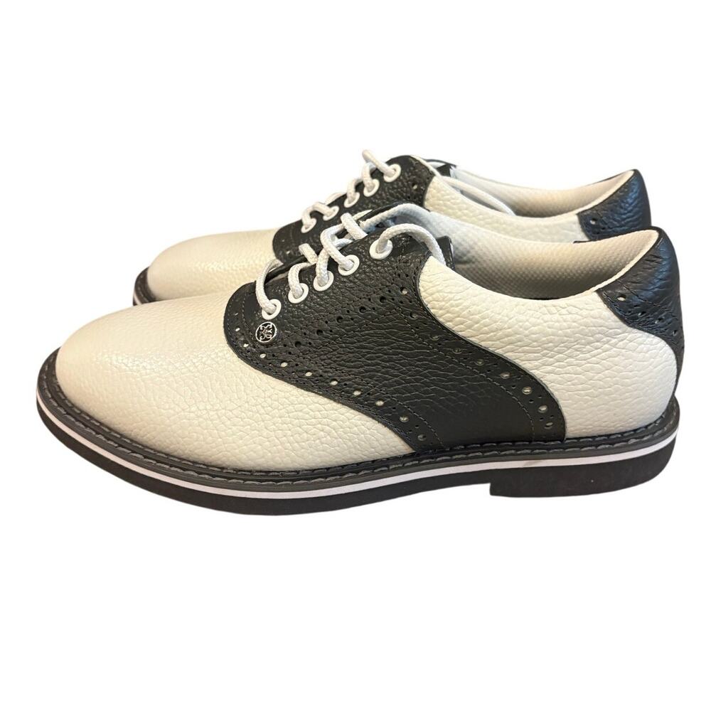 G/Fore Men's Saddle Gallivanter Golf Shoes Navy White G4MC20EF03 Size 11